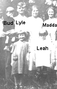 Photo of Lyle and Madda Conzett With Children Bud and Leah